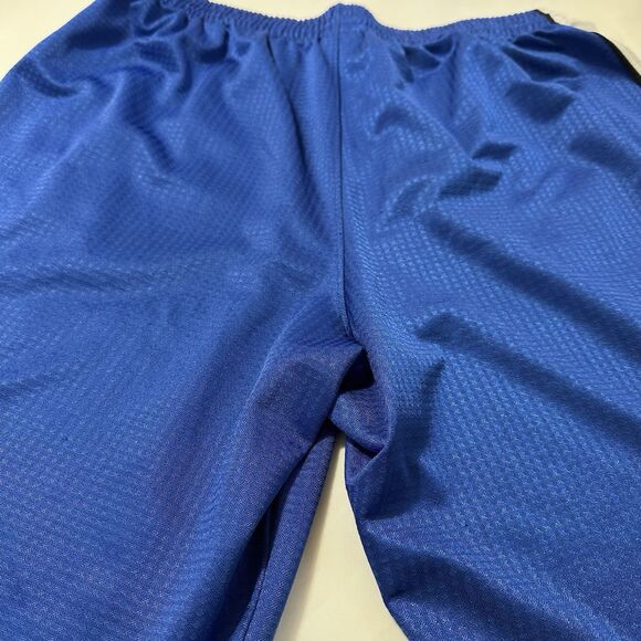 VINTAGE Nike Basketball Shorts Mens Large Blue White Dazzle Shimmer Y2K 00s - Picture 11 of 11